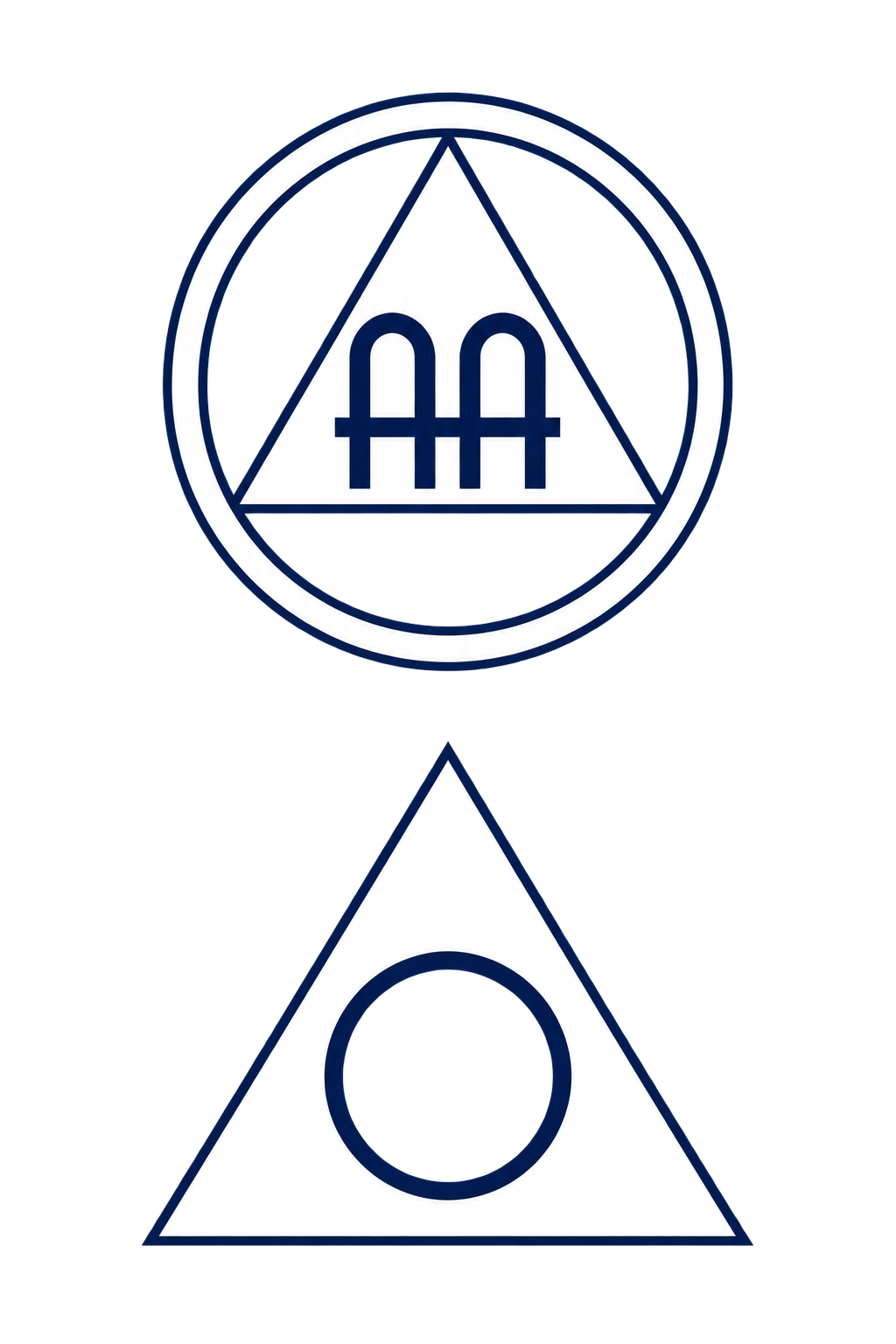 Alcoholics Anonymous and Al-Anon fellowship symbols